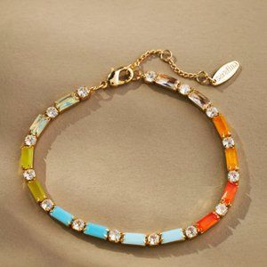 {Anthropologie}: Baguette Tennis Bracelet
